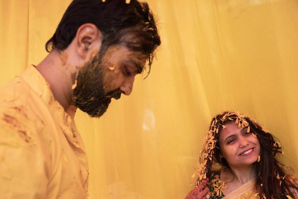 Haldi, Couple