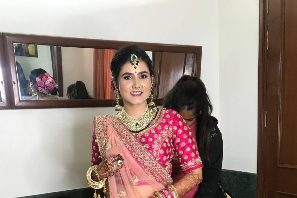 Bridal makeup