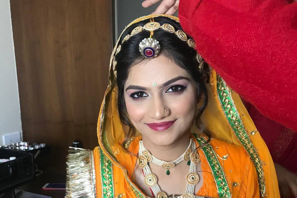 Bridal makeup