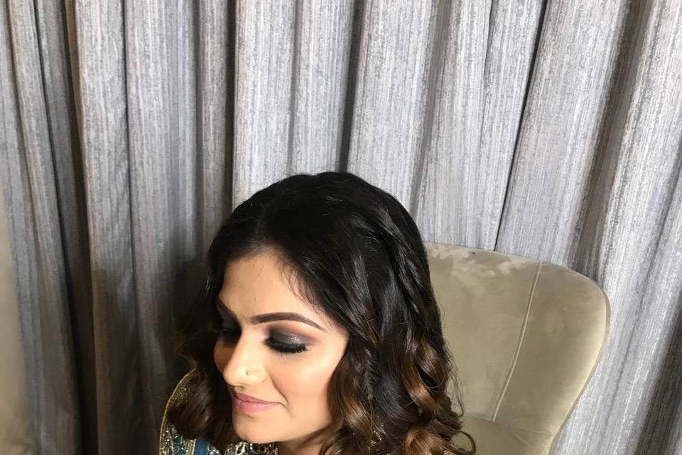 Bridal makeup