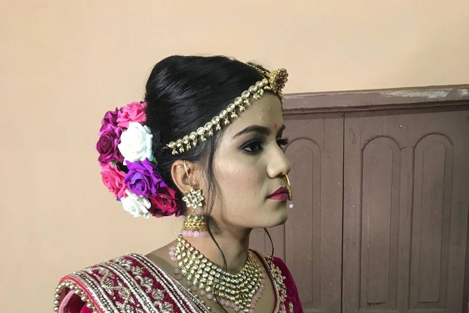 Bridal makeup