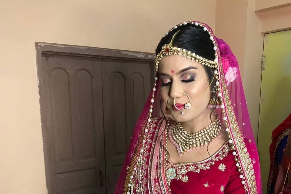 Bridal makeup