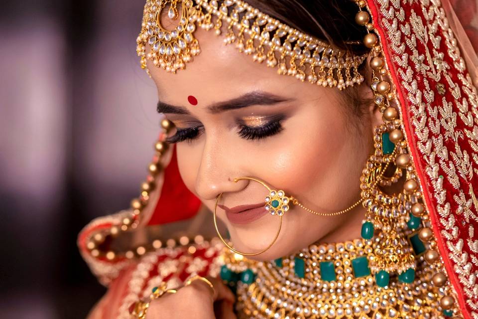 Bridal makeup