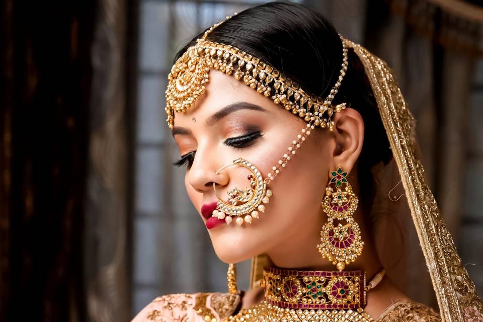 Bridal makeup