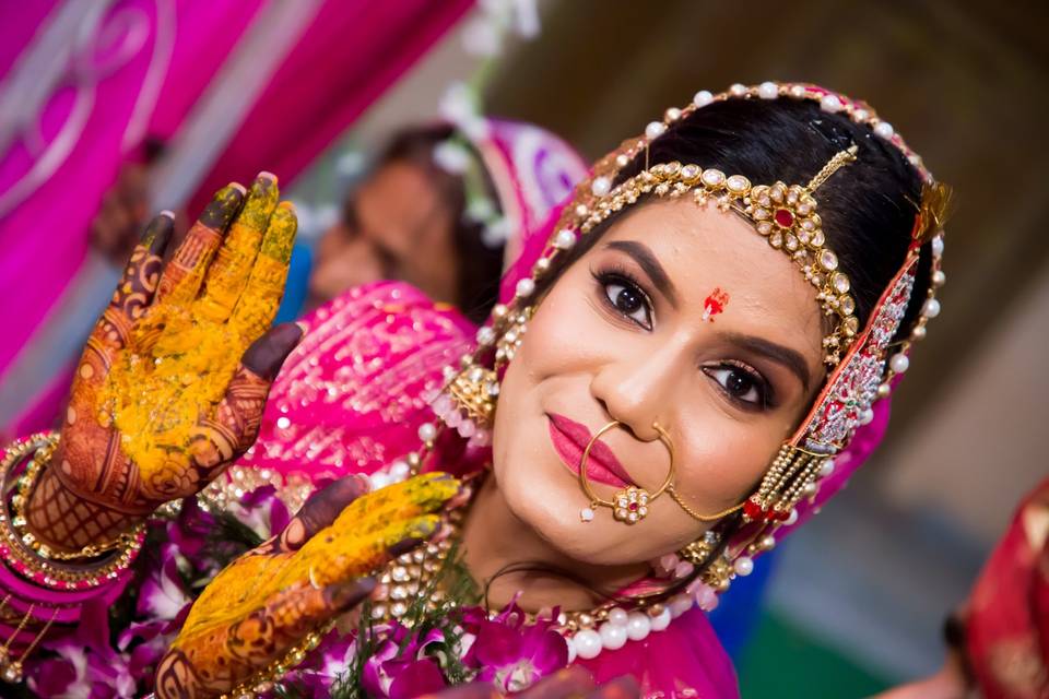 Bridal makeup