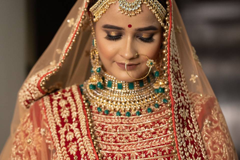 Bridal makeup