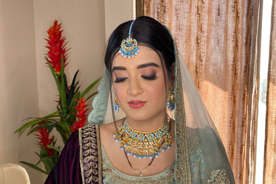 Bridal makeup