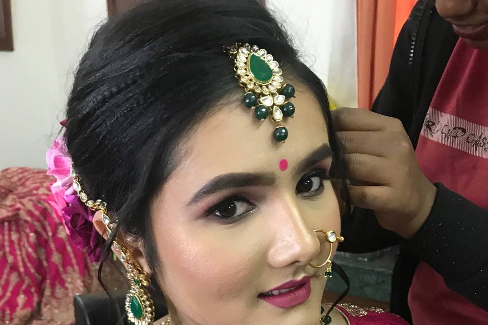 Bridal makeup