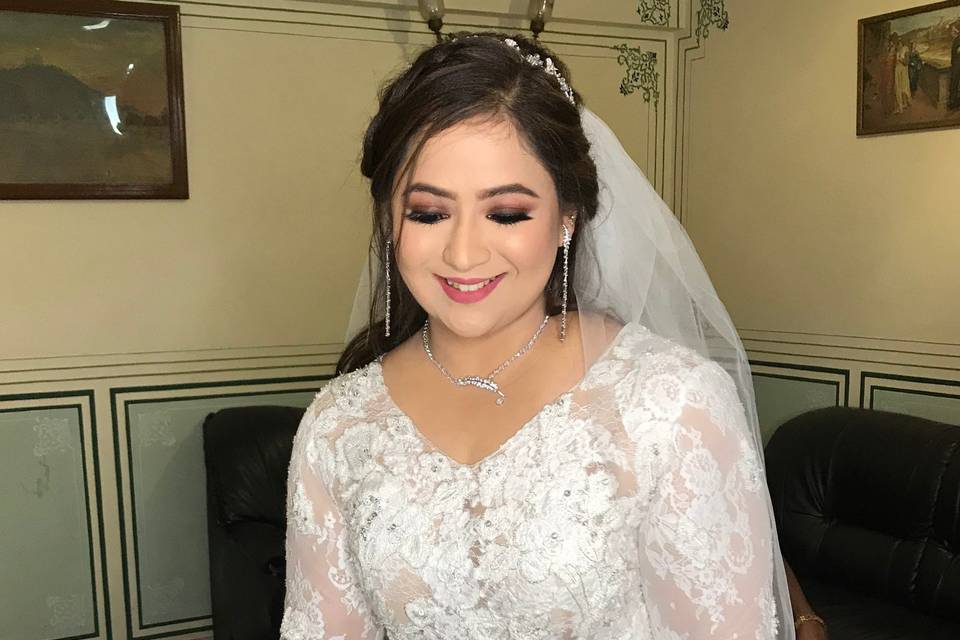 Bridal makeup