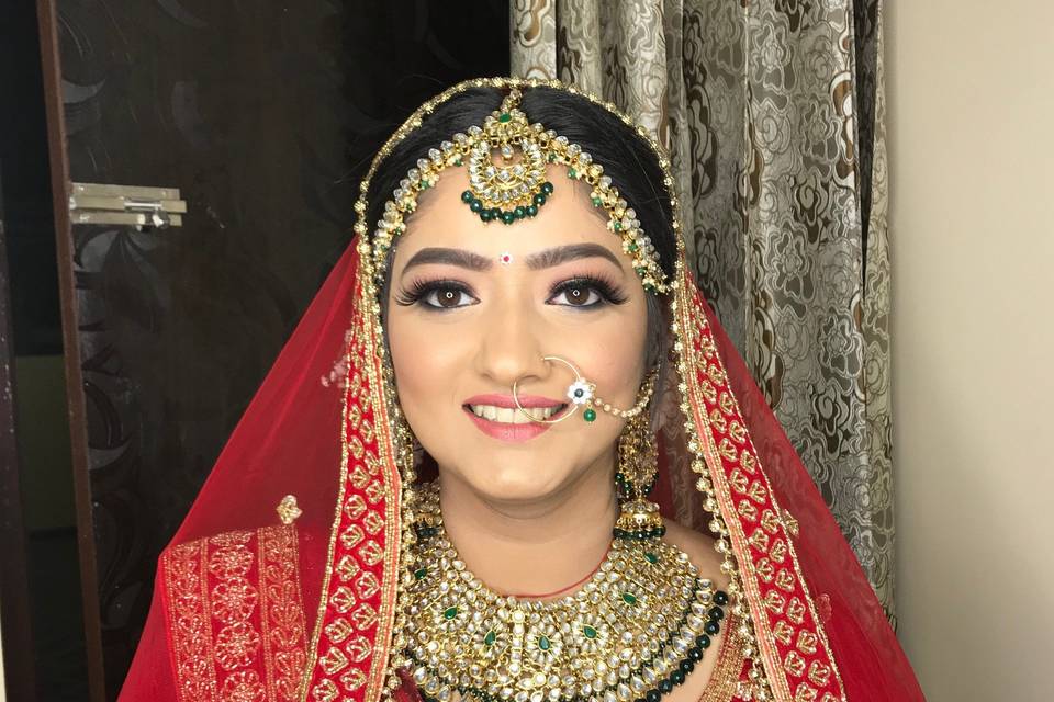 Bridal makeup