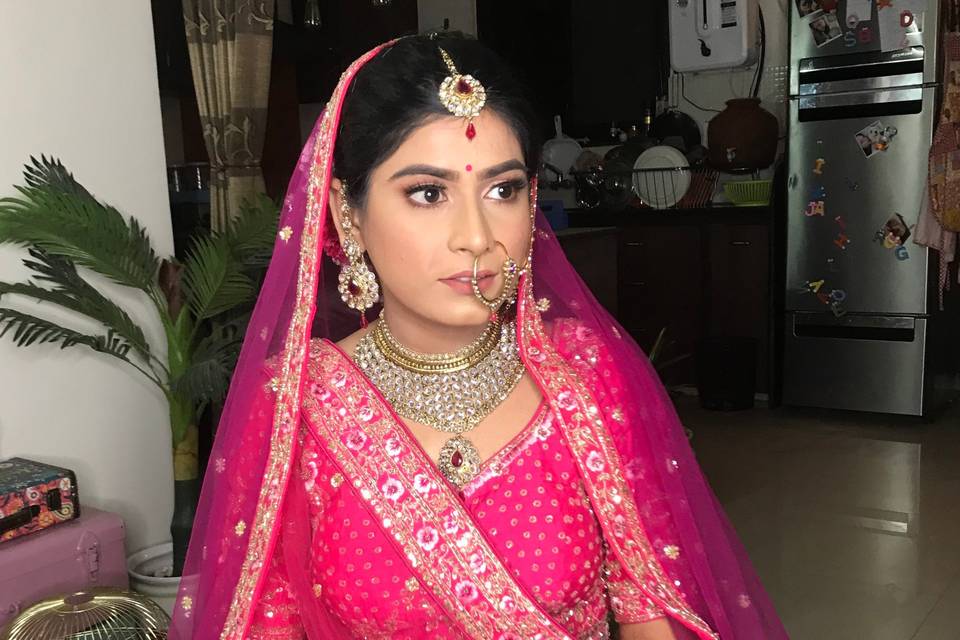 Bridal makeup