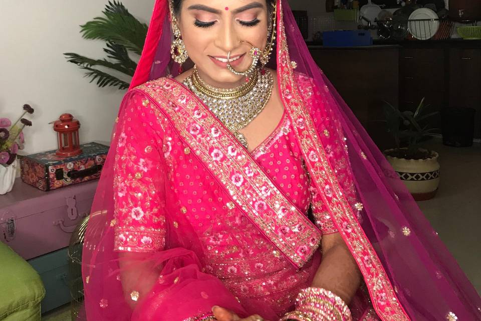 Bridal makeup