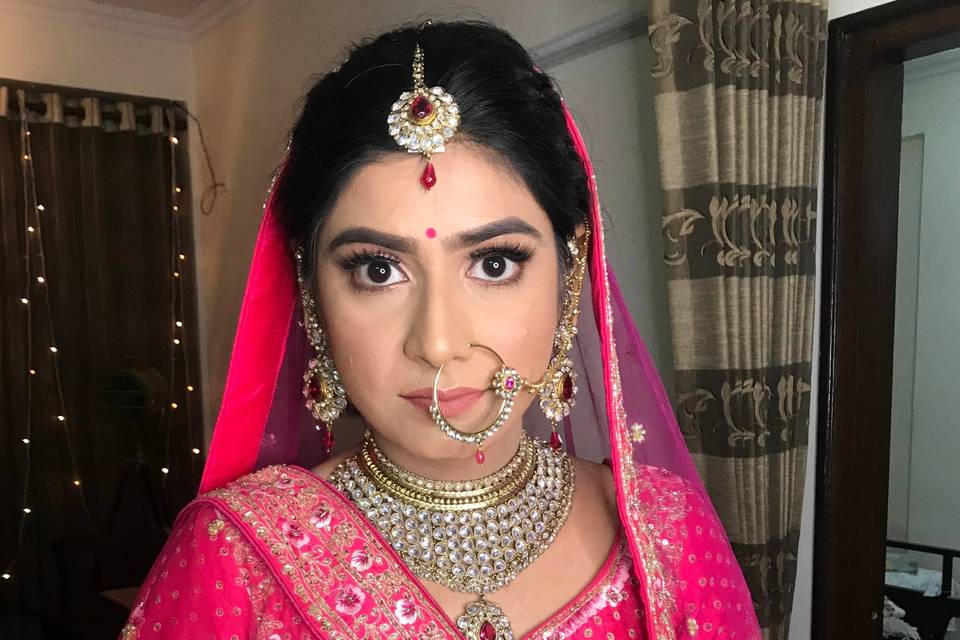 Bridal makeup