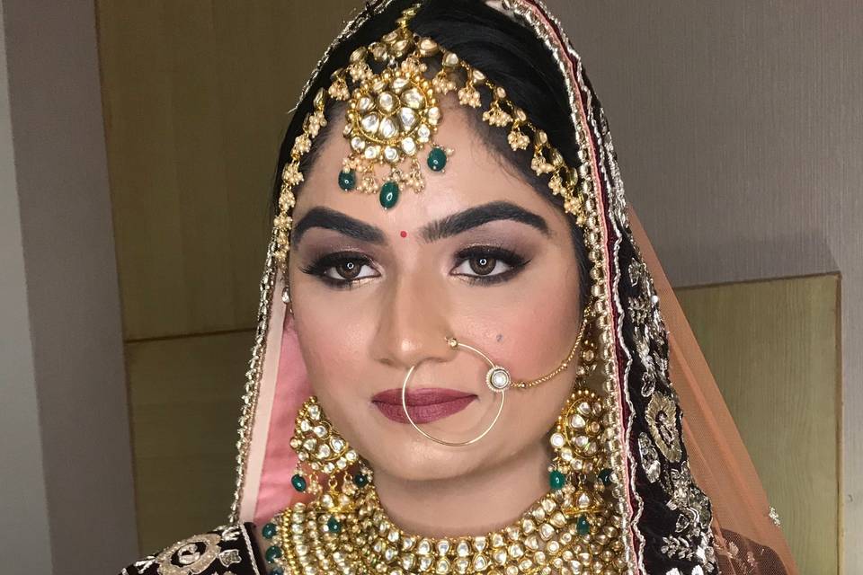 Bridal makeup