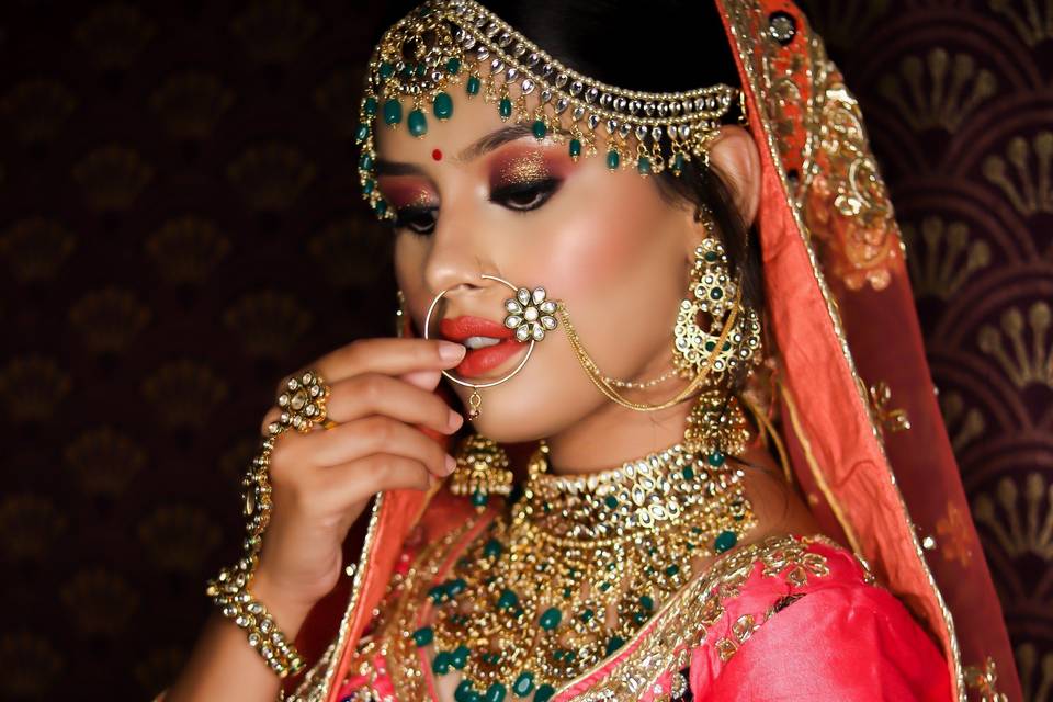 Bridal makeup