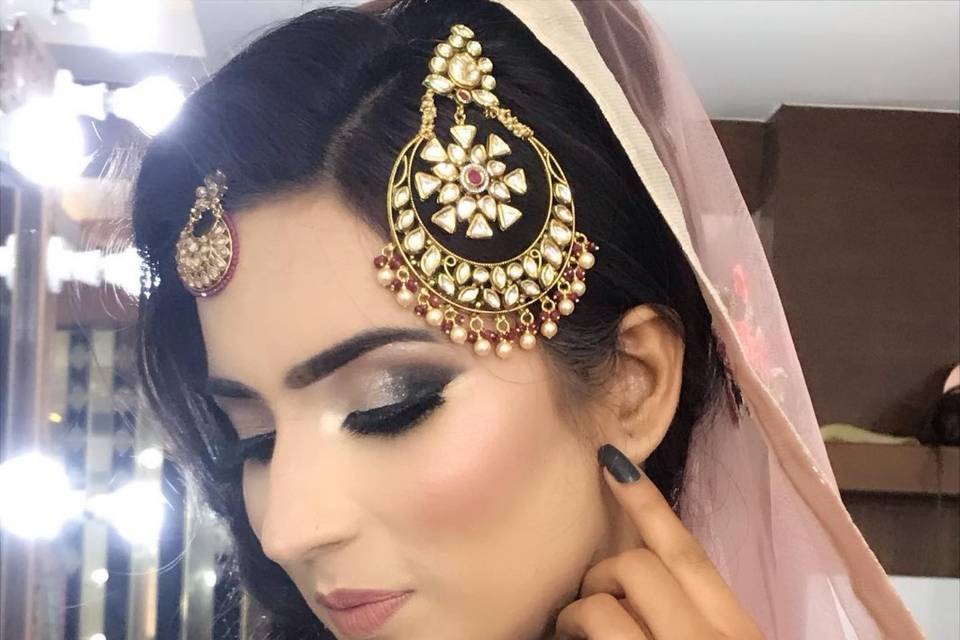 Bridal makeup