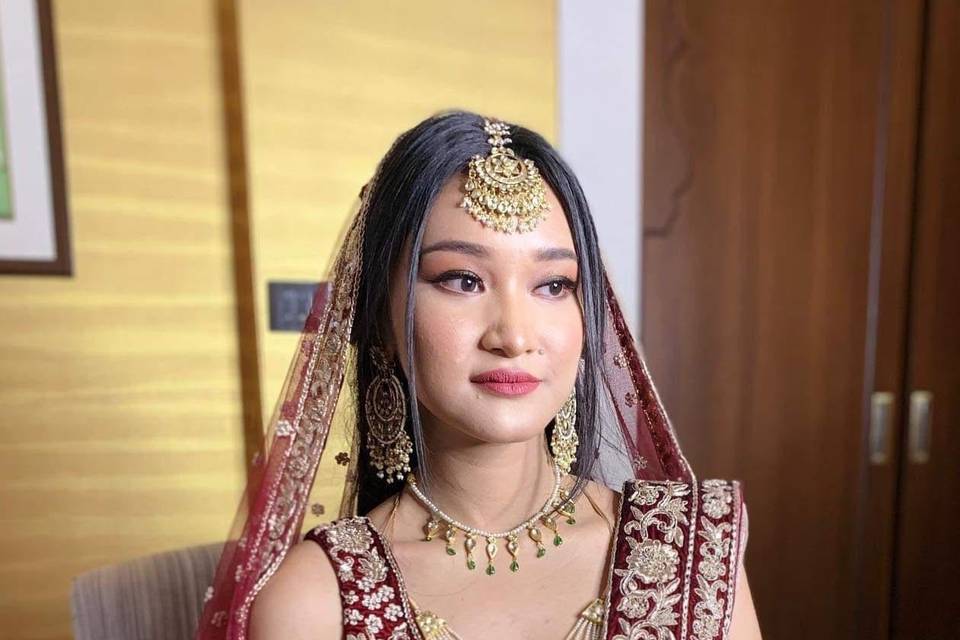 Bridal makeup