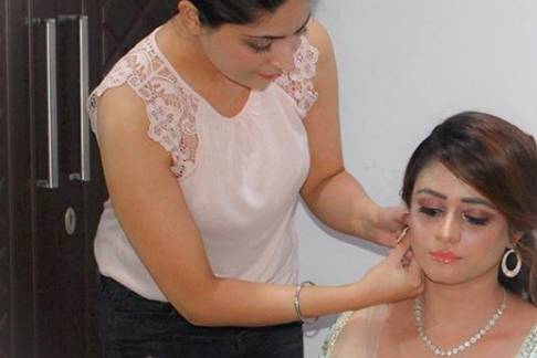 Bridal makeup