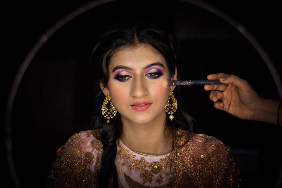 Bridal makeup