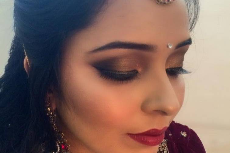 Bridal makeup