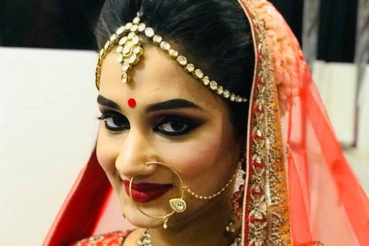 Bridal makeup