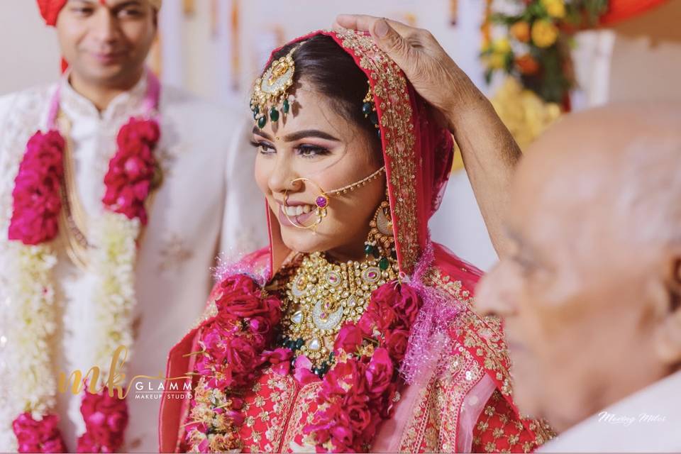 Bridal makeup