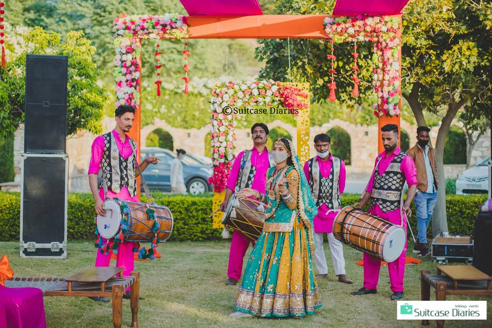 Mehendi Entrance