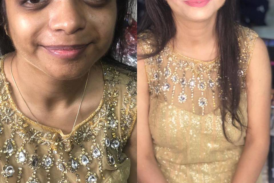 Bridal makeup