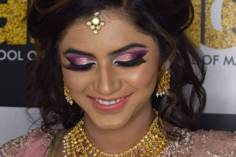 Bridal makeup