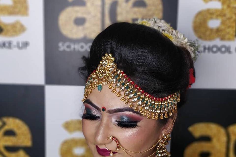 Bridal makeup