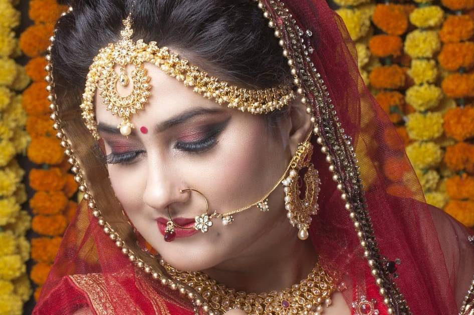 Bridal makeup