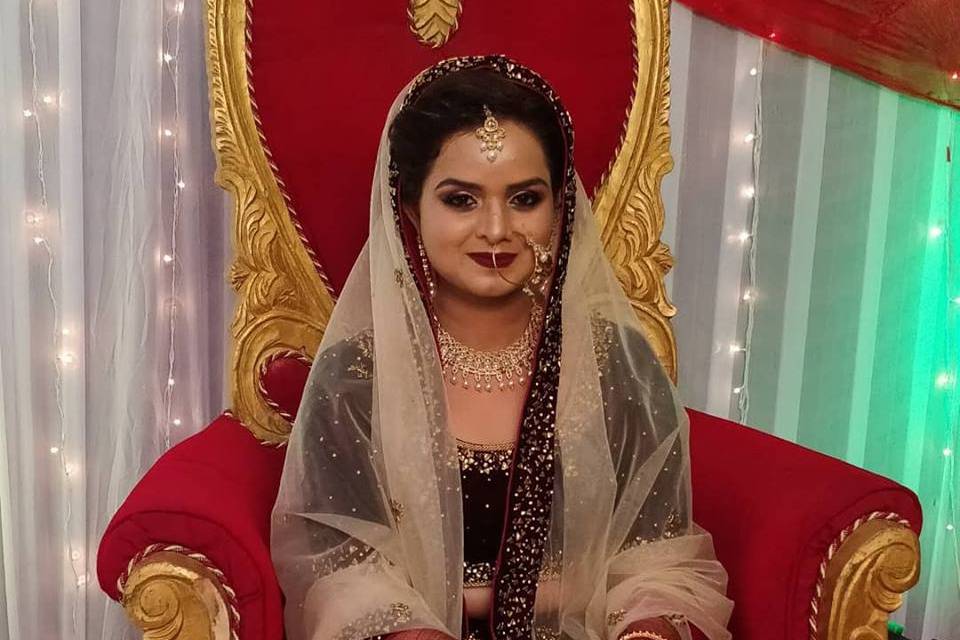 Bridal makeup