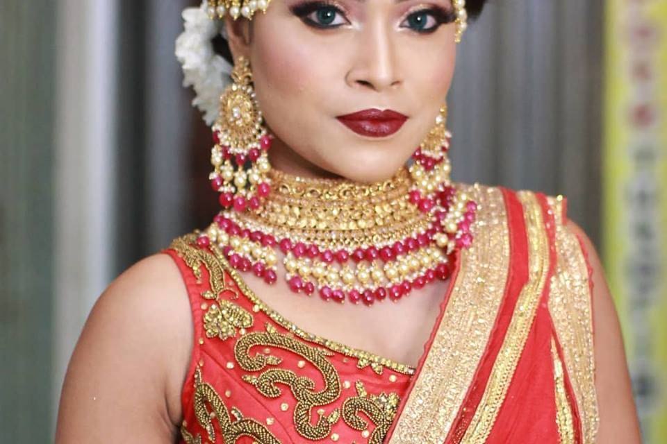 Bridal makeup