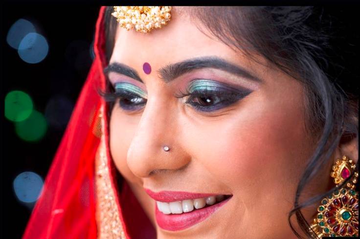 Bridal makeup