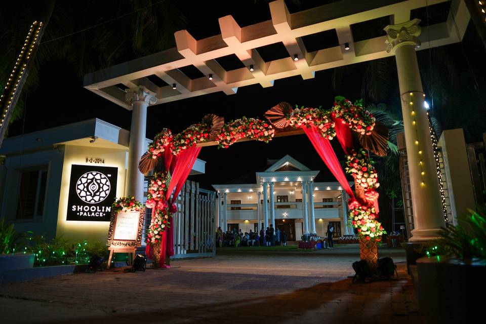 Entrance decor