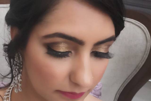 Bridal makeup
