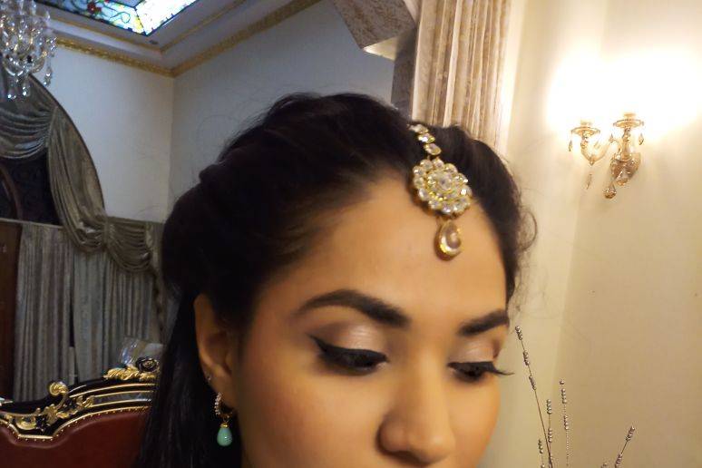 Bridal makeup