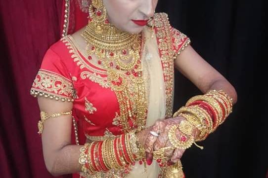 Bridal makeup