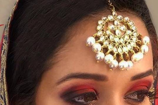 Bridal makeup