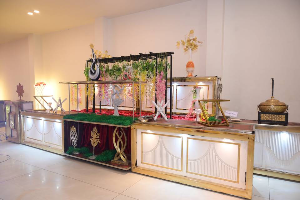 Banquet hall counter