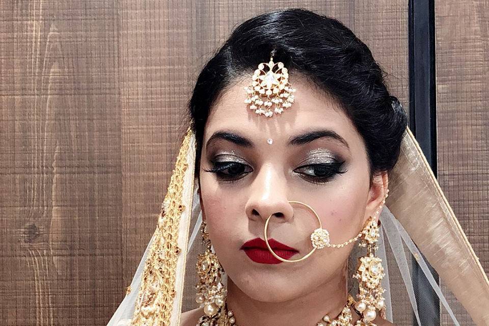 Bridal makeup