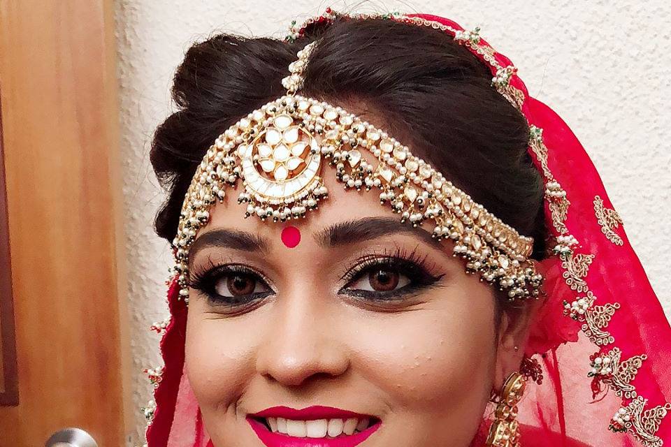 Bridal makeup