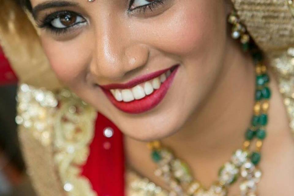 Bridal makeup