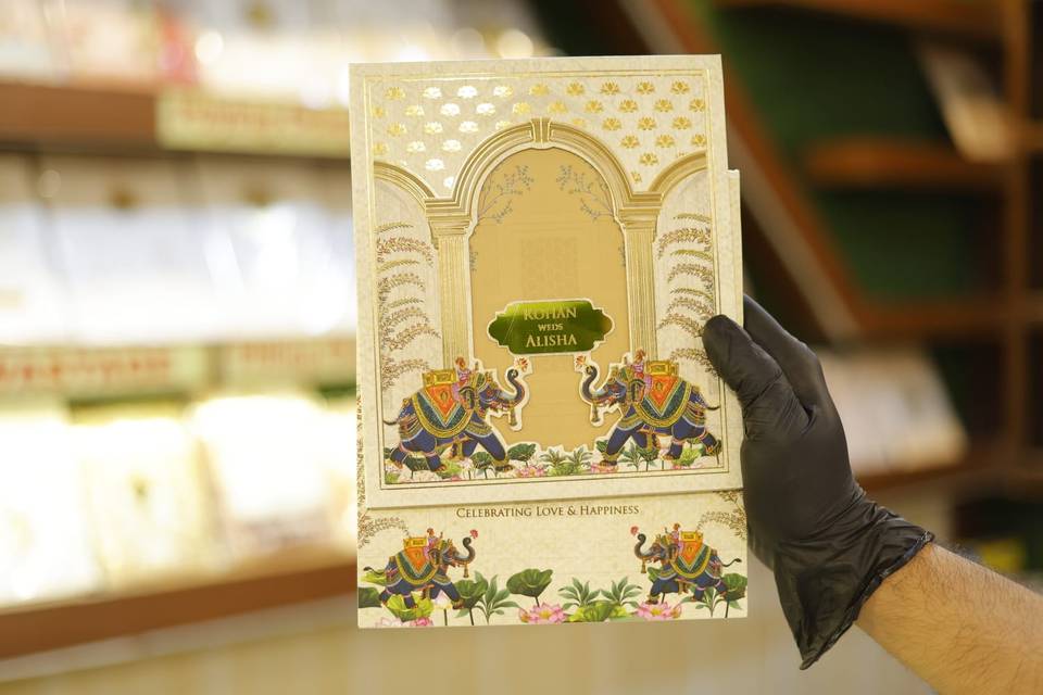 Inviataion card bandhan cards