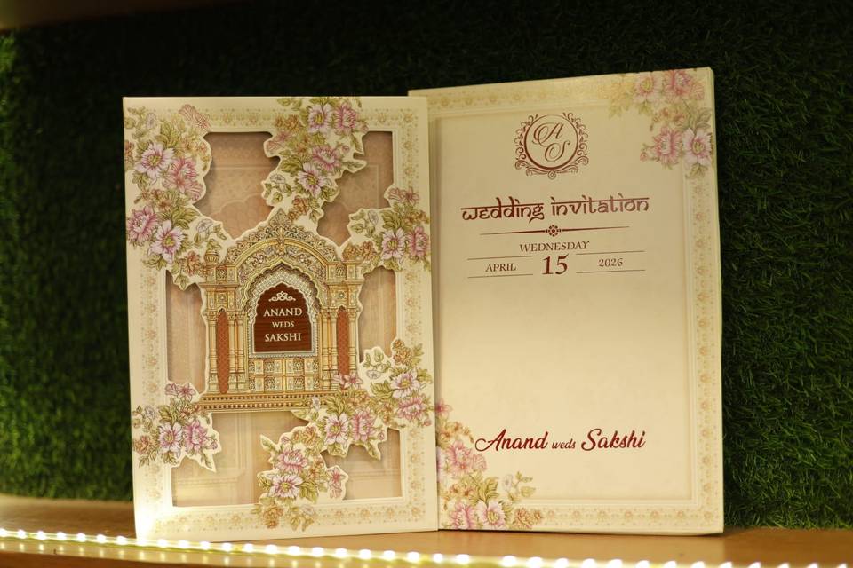 Inviataion card bandhan cards