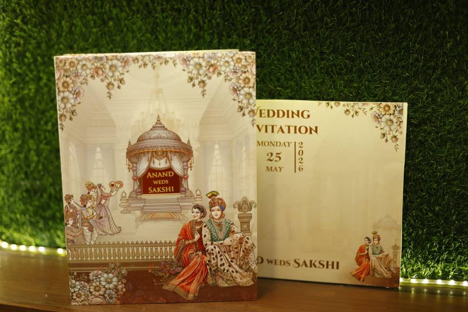 Inviataion card bandhan cards