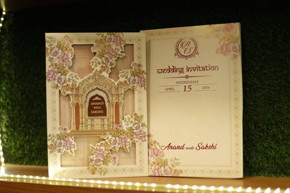 Inviataion card bandhan cards