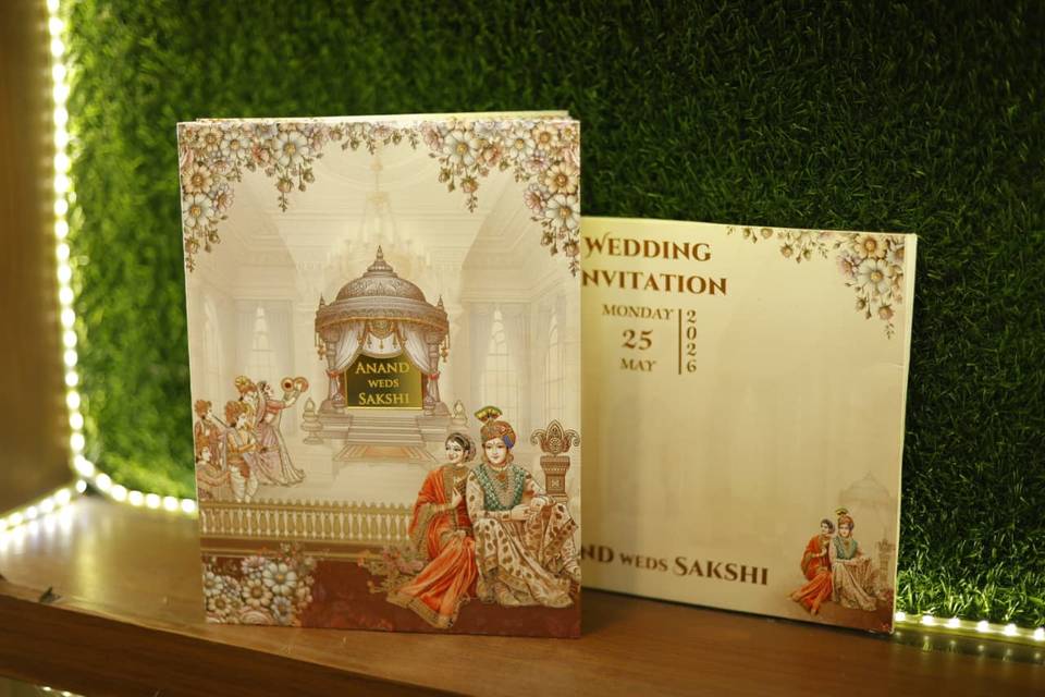 Inviataion card bandhan cards