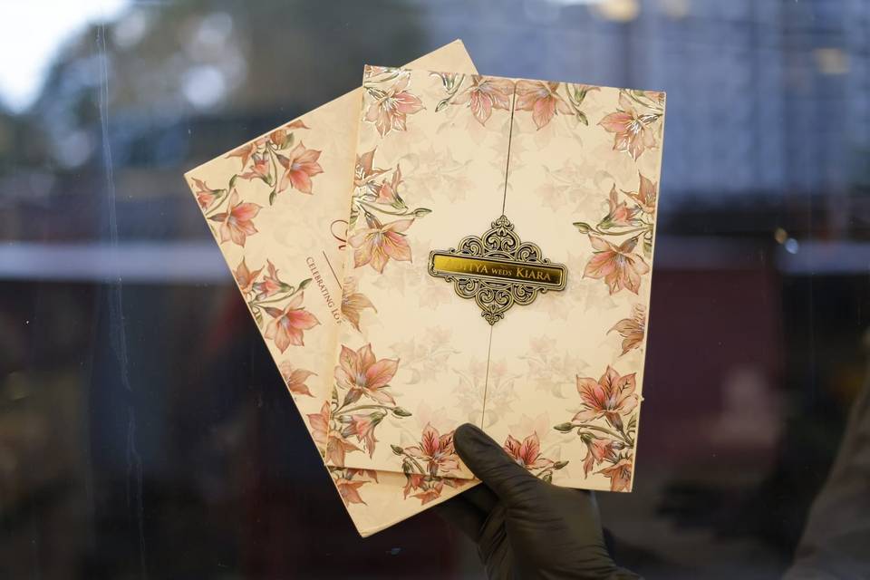 Inviataion card bandhan cards