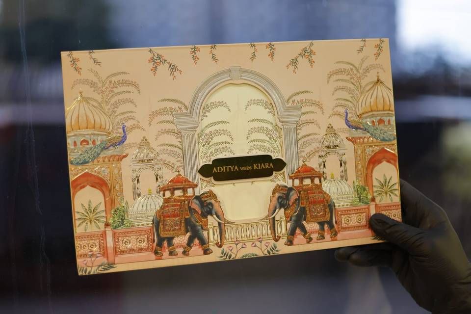 Inviataion card bandhan cards